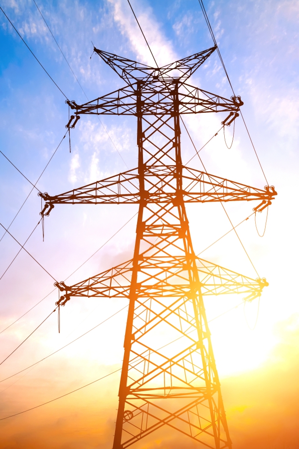 transmission towers